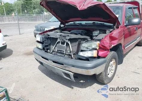 2004 Chevrolet Silverado 1500 Ls из США, поврежденный, VIN 1GCEK19T24E160781